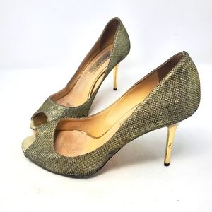 Jimmy Choo Champagne Pumps